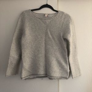 Gray J Crew Sweater